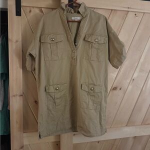 Loft Safari Dress Size XL